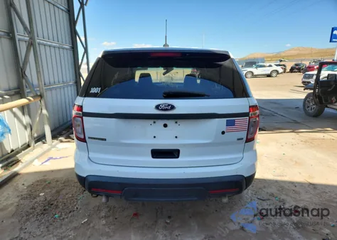 2015 Ford Explorer Police Interceptor from USA, damaged, VIN 1FM5K8AR0FGC29902